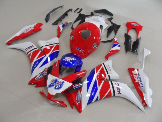 Carenado Moto Honda CBR 1000 RR 12-16 - Rojo Blanco Azul HRC 23 Carenado Moto Honda CBR 1000 RR 12-16 - Rojo Blanco Azul HRC 23