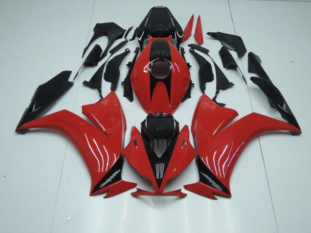 Carenado Moto Honda CBR 1000 RR 12-16 - Rojo Negro con Sin Calcomanías Carenado Moto Honda CBR 1000 RR 12-16 - Rojo Negro con Sin Calcomanías