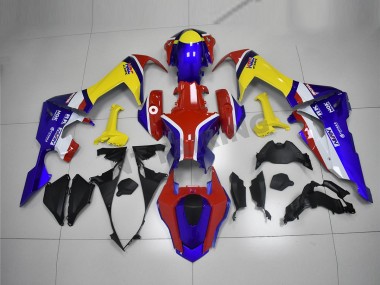 Carenado Moto Honda CBR 1000 RR 17-23 - Azul Amarillo Rojo