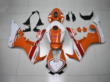 Carenado Moto Honda CBR 1000 RR 17-23 - Naranja Blanco HRC