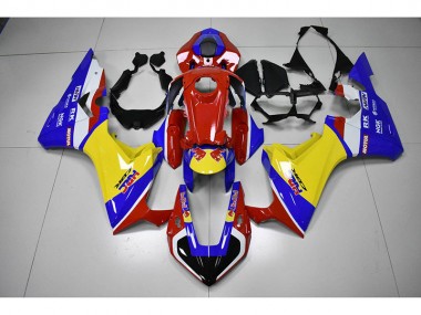 Carenado Moto Honda CBR 1000 RR 17-23 - Rojo Amarillo Azul HRC Red Bull