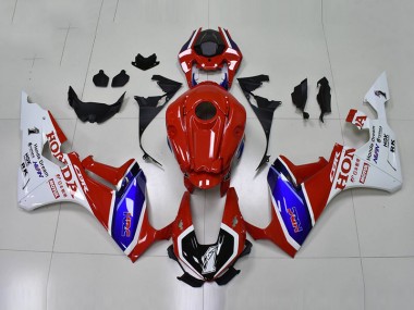 Carenado Moto Honda CBR 1000 RR 17-23 - Rojo Azul HRC