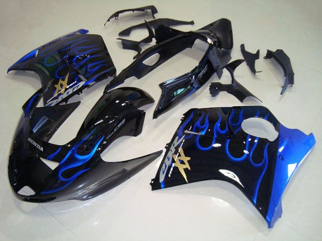 Carenado Moto Honda CBR 1100 XX Blackbird 96-07 - Llama azul negra Carenado Moto Honda CBR 1100 XX Blackbird 96-07 - Llama azul negra