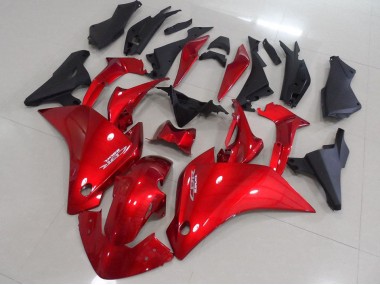 Carenado Moto Honda CBR 250 RR 11-13 - Rojo Negro Mate