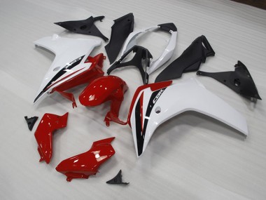 Carenado Moto Honda CBR 600 F 11-13 - Rojo Blanco Negro