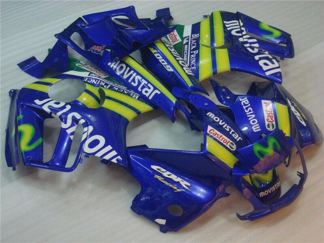 Carenado Moto Honda CBR 600 F3 95-98 - Azul Movistar Castrol Carenado Moto Honda CBR 600 F3 95-98 - Azul Movistar Castrol