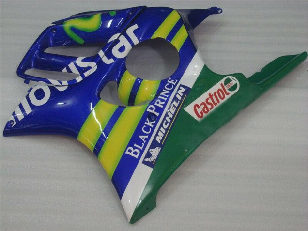 Carenado Moto Honda CBR 600 F3 95-98 - Azul Movistar Castrol Carenado Moto Honda CBR 600 F3 95-98 - Azul Movistar Castrol