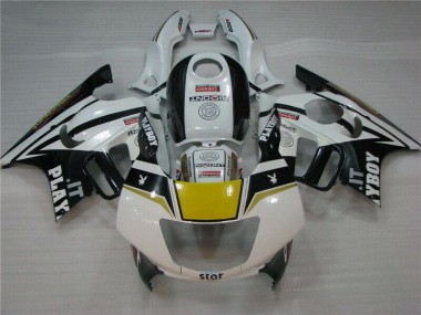 Carenado Moto Honda CBR 600 F3 95-98 - Blanco Negro Playboy