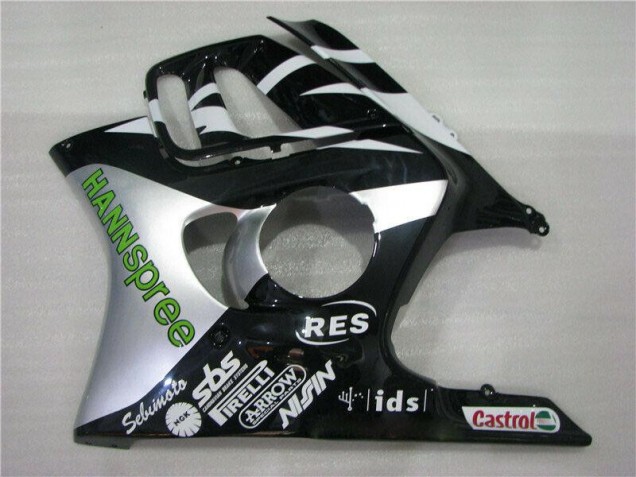 Carenado Moto Honda CBR 600 F3 95-98 - Blanco Verde Hannspree Carenado Moto Honda CBR 600 F3 95-98 - Blanco Verde Hannspree