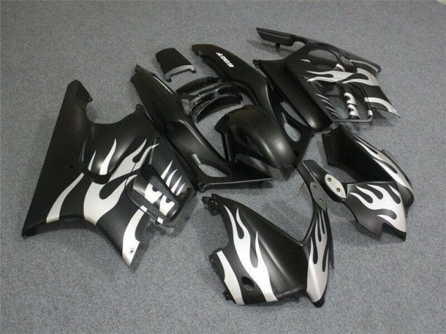 Carenado Moto Honda CBR 600 F3 95-98 - Negro Blanco Llama Carenado Moto Honda CBR 600 F3 95-98 - Negro Blanco Llama