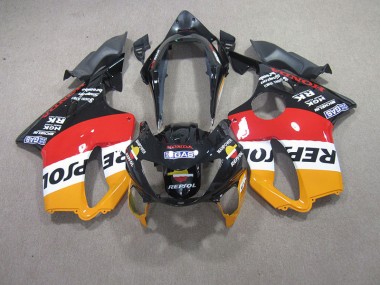 Carenado Moto Honda CBR 600 F4 99-00 - Rojo Negro Repsol
