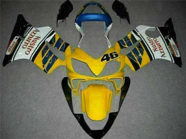 Carenado Moto Honda CBR 600 F4i 01-03 - Amarillo Blanco