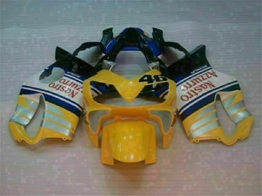Carenado Moto Honda CBR 600 F4i 01-03 - Amarillo Plata Nastro Azzurro