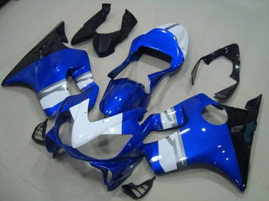 Carenado Moto Honda CBR 600 F4i 01-03 - Blanco Azul Negro
