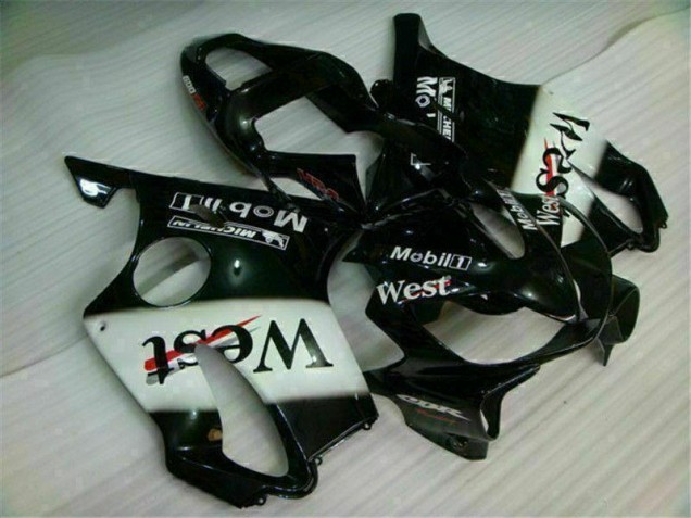 Carenado Moto Honda CBR 600 F4i 01-03 - Blanco Negro West Carenado Moto Honda CBR 600 F4i 01-03 - Blanco Negro West