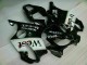 Carenado Moto Honda CBR 600 F4i 01-03 - Blanco Negro West Carenado Moto Honda CBR 600 F4i 01-03 - Blanco Negro West