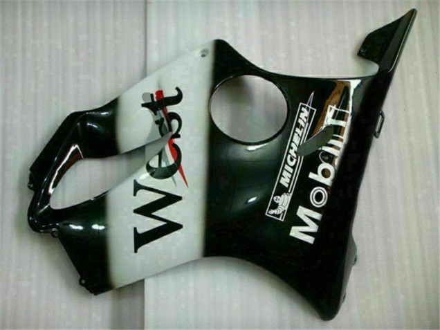 Carenado Moto Honda CBR 600 F4i 01-03 - Blanco Negro West Carenado Moto Honda CBR 600 F4i 01-03 - Blanco Negro West