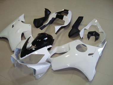 Carenado Moto Honda CBR 600 F4i 01-03 - Blanco con Negro Raya