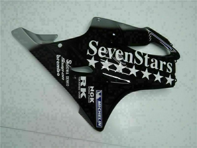 Carenado Moto Honda CBR 600 F4i 01-03 - Negro Blanco SevenStarss