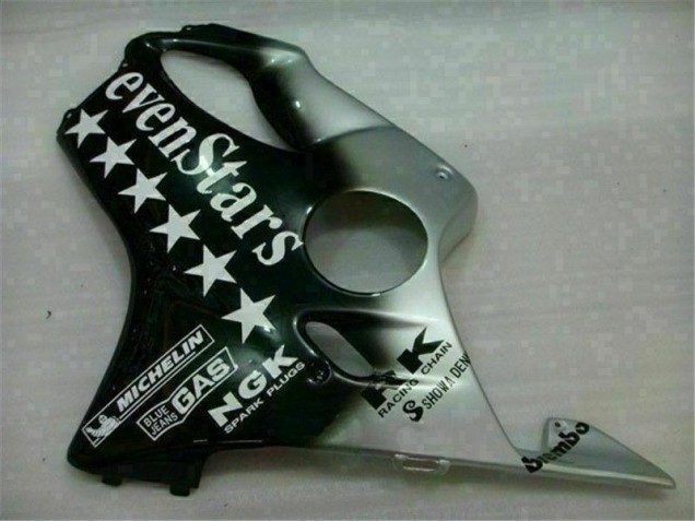 Carenado Moto Honda CBR 600 F4i 01-03 - Negro Plata SevenStarss
