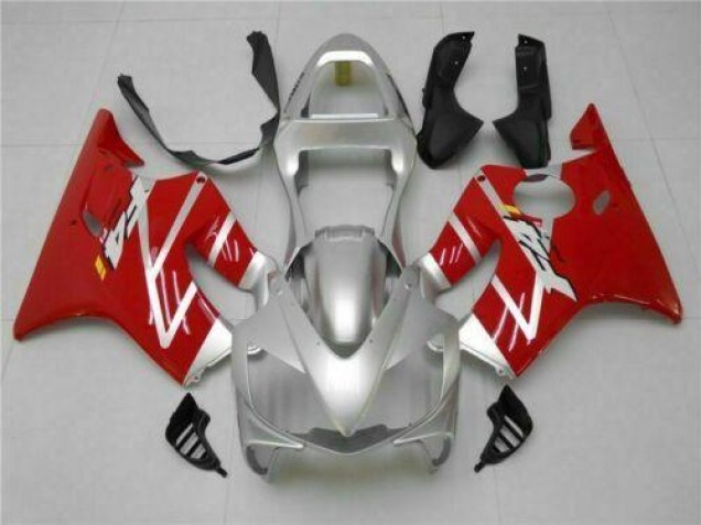 Carenado Moto Honda CBR 600 F4i 01-03 - Plata Rojo Carenado Moto Honda CBR 600 F4i 01-03 - Plata Rojo