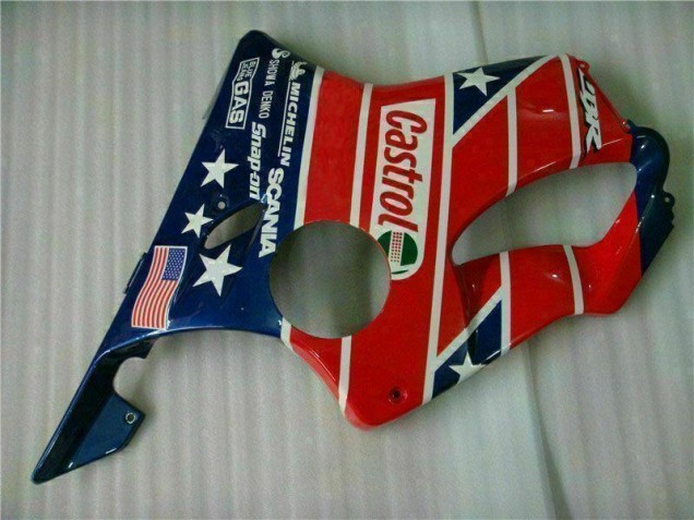 Carenado Moto Honda CBR 600 F4i 01-03 - Rojo Blanco Azul Castrol Cycle World Carenado Moto Honda CBR 600 F4i 01-03 - Rojo Blanco Azul Castrol Cycle World