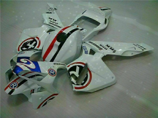 Carenado Moto Honda CBR 600 RR 03-04 - Blanco Azul R 2 Carenado Moto Honda CBR 600 RR 03-04 - Blanco Azul R 2