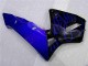 Carenado Moto Honda CBR 600 RR 03-04 - Negro con Azul Llama