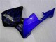 Carenado Moto Honda CBR 600 RR 03-04 - Negro con Azul Llama