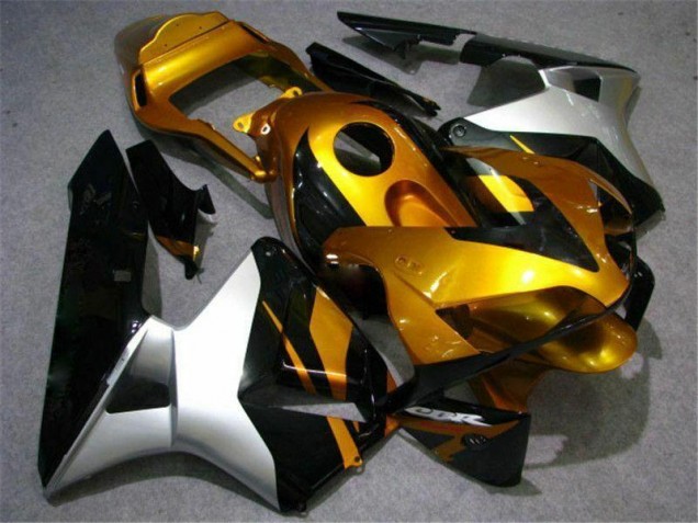 Carenado Moto Honda CBR 600 RR 03-04 - Oro Plata Negro Carenado Moto Honda CBR 600 RR 03-04 - Oro Plata Negro