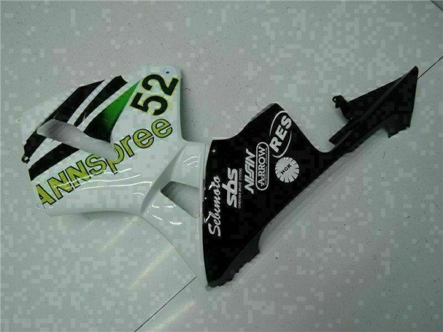 Carenado Moto Honda CBR 600 RR 05-06 - Blanco Amarillo Verde 52 Carenado Moto Honda CBR 600 RR 05-06 - Blanco Amarillo Verde 52