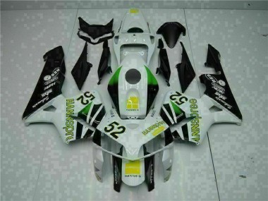 Carenado Moto Honda CBR 600 RR 05-06 - Blanco Amarillo Verde 52