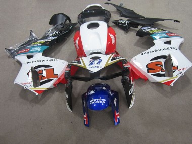 Carenado Moto Honda CBR 600 RR 05-06 - Blanco Azul 27