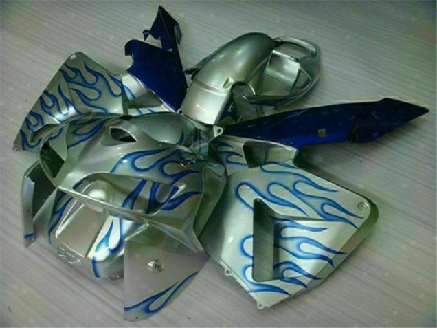 Carenado Moto Honda CBR 600 RR 05-06 - Blanco Azul Llama Carenado Moto Honda CBR 600 RR 05-06 - Blanco Azul Llama