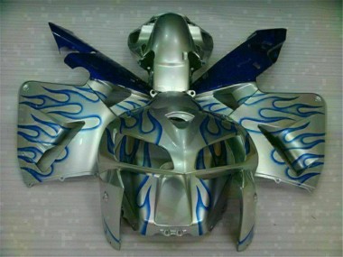 Carenado Moto Honda CBR 600 RR 05-06 - Blanco Azul Llama
