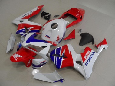 Carenado Moto Honda CBR 600 RR 05-06 - Blanco Azul Rojo Motul HRC