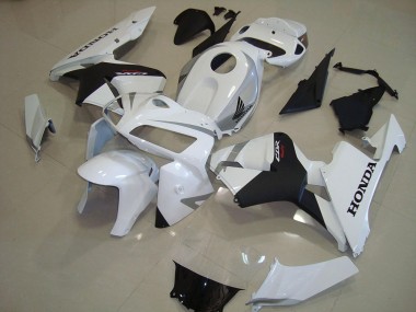 Carenado Moto Honda CBR 600 RR 05-06 - Blanco Perla Negro Mate