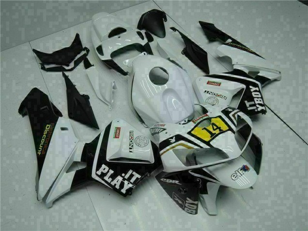 Carenado Moto Honda CBR 600 RR 05-06 - Blanco Playboy 14 Carenado Moto Honda CBR 600 RR 05-06 - Blanco Playboy 14