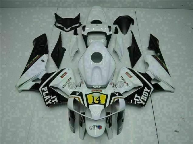Carenado Moto Honda CBR 600 RR 05-06 - Blanco Playboy 14 Carenado Moto Honda CBR 600 RR 05-06 - Blanco Playboy 14