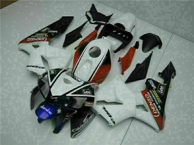 Carenado Moto Honda CBR 600 RR 05-06 - Blanco Rojo Negro Lee Carenado Moto Honda CBR 600 RR 05-06 - Blanco Rojo Negro Lee