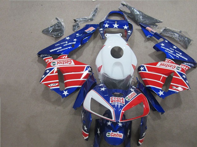 Carenado Moto Honda CBR 600 RR 05-06 - Cycle World Castrol Carenado Moto Honda CBR 600 RR 05-06 - Cycle World Castrol