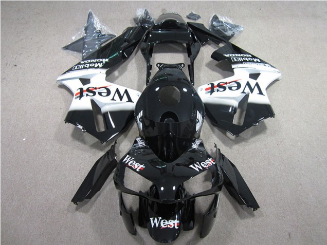 Carenado Moto Honda CBR 600 RR 05-06 - Negro Blanco West Carenado Moto Honda CBR 600 RR 05-06 - Negro Blanco West