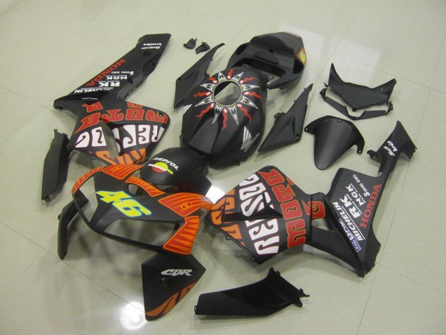 Carenado Moto Honda CBR 600 RR 05-06 - Negro Mate Rossi Carenado Moto Honda CBR 600 RR 05-06 - Negro Mate Rossi
