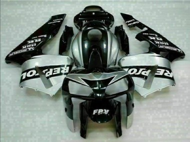 Carenado Moto Honda CBR 600 RR 05-06 - Negro Plata Repsol