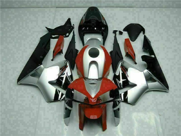 Carenado Moto Honda CBR 600 RR 05-06 - Negro Plata Rojo Carenado Moto Honda CBR 600 RR 05-06 - Negro Plata Rojo