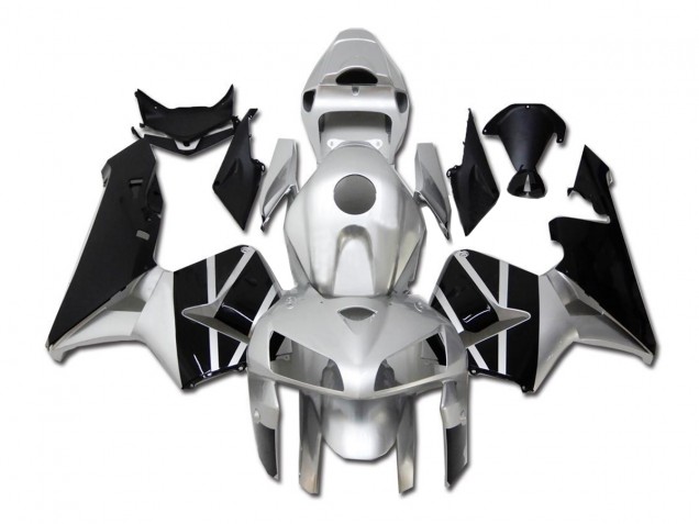Carenado Moto Honda CBR 600 RR 05-06 - Plata Negro Carenado Moto Honda CBR 600 RR 05-06 - Plata Negro