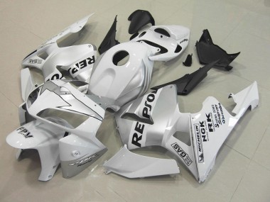 Carenado Moto Honda CBR 600 RR 05-06 - Repsol Blanco Plata