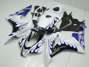 Carenado Moto Honda CBR 600 RR 07-08 - Blanco Azul Llama