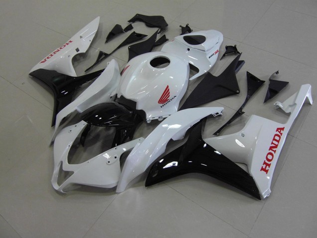 Carenado Moto Honda CBR 600 RR 07-08 - Blanco Perla Negro Carenado Moto Honda CBR 600 RR 07-08 - Blanco Perla Negro