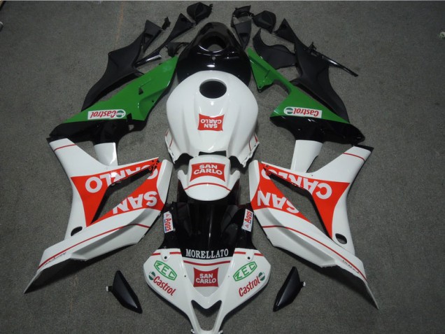 Carenado Moto Honda CBR 600 RR 07-08 - Blanco Rojo MORELLATO San Carlo Carenado Moto Honda CBR 600 RR 07-08 - Blanco Rojo MORELLATO San Carlo